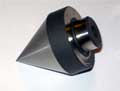 CONE, MALE, 60, 1" DIAMETER, STAINLESS STEEL