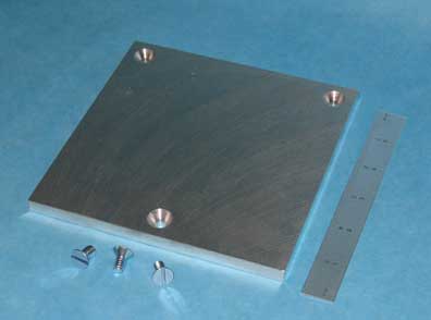 KINEMATIC PLATFORM, 6" X 6", SUB PLATE