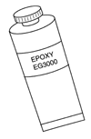 EPOXY GLUE TUBE