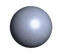 BALL, STAINLESS STEEL, 0.375",  3/8", 9.525 MM