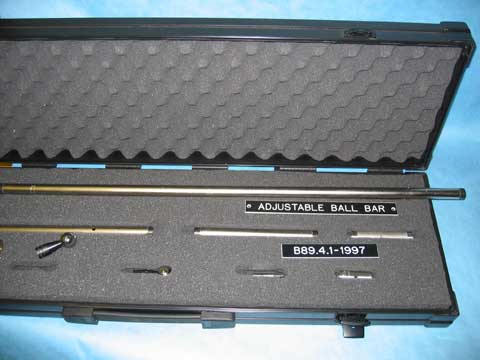 Adjustable Ball Bar Kit in Plastic Case