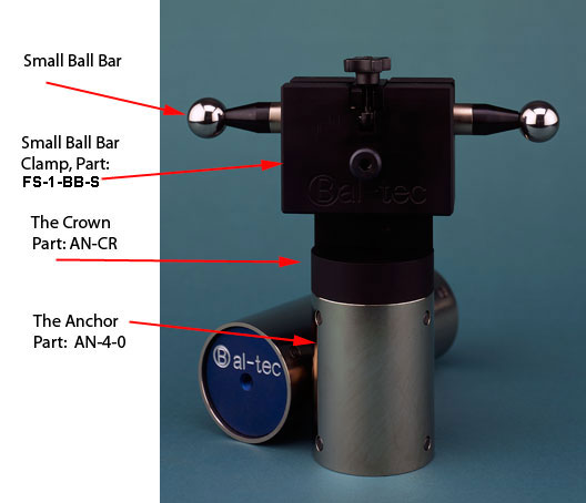 Anchor, Crown, Small Ball Bar