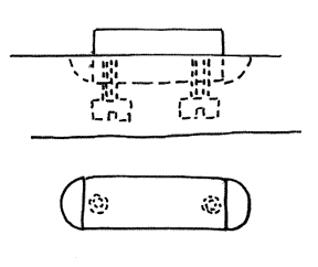 Figure #13., Threaded Cylinder held in a Cylindrical Pocket by Threaded Fasteners